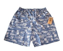 Espionage - Printed Canvas Shorts (1)